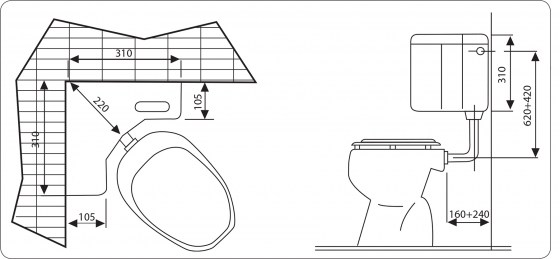 1189 ΚΑΖΑΝΑΚΙ ΓΩΝΙΑΚΟ ANGOLO SPEK 46106 D